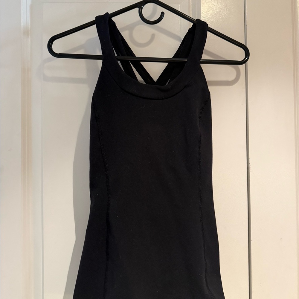 Lululemon Athletica Black Sleeveless Top